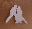 Figurine danseurs passodoble lg 6cm ep 3mm