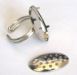 Anneau bague � tamis ovale