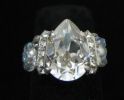 Bague Avalon petite goutte de cristal