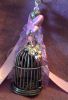 Bijou de sac Cage à oiseau mauve