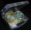 Bo&icirc;te de perles en cristal Vert