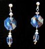 Boucles d'oreilles Octogones Swarovski