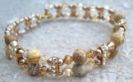 Bracelet Double Swarovski/Jaspe Paysage