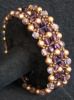 Bracelet Latitude Prune or