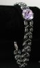 Bracelet Molene h�matites Violet