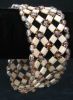 Bracelet Tila tress� beige