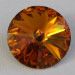 Swarovski 1122 round Rivoli Topaz