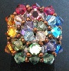 Celestia Swarovski crystal bead ring