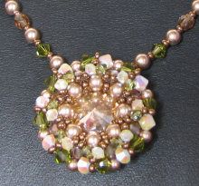Oligolden latitude Necklace instructions