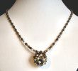 Collier boule Bounty White dorado
