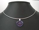 Collier argent pendentif Swarovski grav�