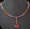 collier coeur Swarovski