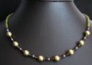 Collier Saturne Olivine