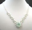 Collier Syros vert opale