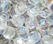 Facette 4mm Crystal ab x 20