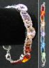 Celestia rainbow silvered bead bracelet kit