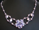 Mauve Oleron necklace kit