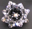 Moorea Night bead ring