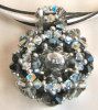 Pendentif Andros Obsidienne sur cordon