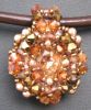 Pendentif Andros P�che dor� sur cuir