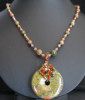 Pendentif et collier Cuba Unakite