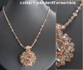 Pendentif Giraglia Sérénité sur collier
