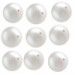 Swarovski 5810 8mm round Pearl White x 10