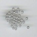 2mm Bright Silver seed beads
