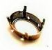 4120 Oval Cab setting Old bronze (14x10)
