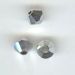 Toupie 4mm Crystal Comet argent light 2X x 12