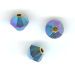 Swarovski 4mm bicone bead  Jet ab2x