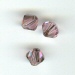 Toupie 4mm light rose satin x12