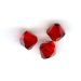 Swarovski 4mm bicone bead Light Siam satin