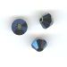 Swarovski 4mm bicone bead  Metallic Blue 2x