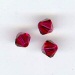 Swarovski 4mm bicone bead RubySwarovski 4mm  Bicone bead .