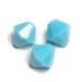 Toupie 4mm Turquoise x 12