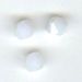Toupie 4mm White Alabaster x 12