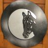 miroir cheval rond