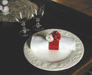 christmas table decoration