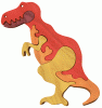 Puzzles en bois peint