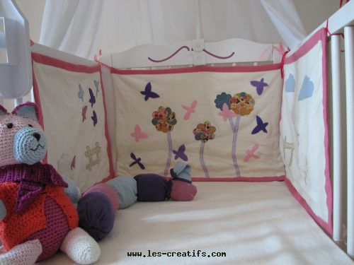 De lit en coton bio à faire soi même De Fille Chambre Créatif bébé