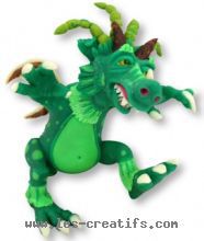 dragon en p�te fimo