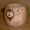 Rond de serviette personnalis� en bois 