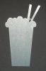 Sticker m�tal VERRE