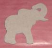 Support mosa�que � d�corer et sticker en bois : El�phant