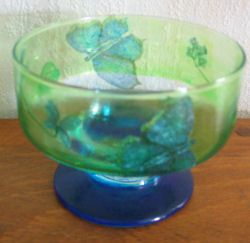 serviettage sur verre