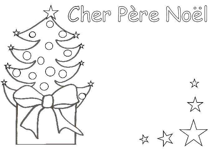 lettre au père Noël