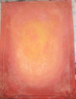 peinture fond d�grad� sur chassis de toile
