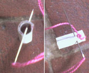 perle en point de broderie