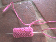 fabrication d'une perle en fil coton